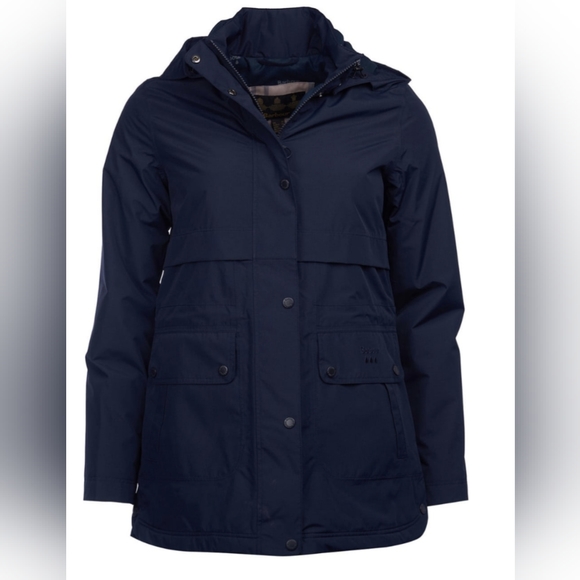 (Like New) Barbour Altair hooded insulated waterproof jacket - Picture 2 of 12